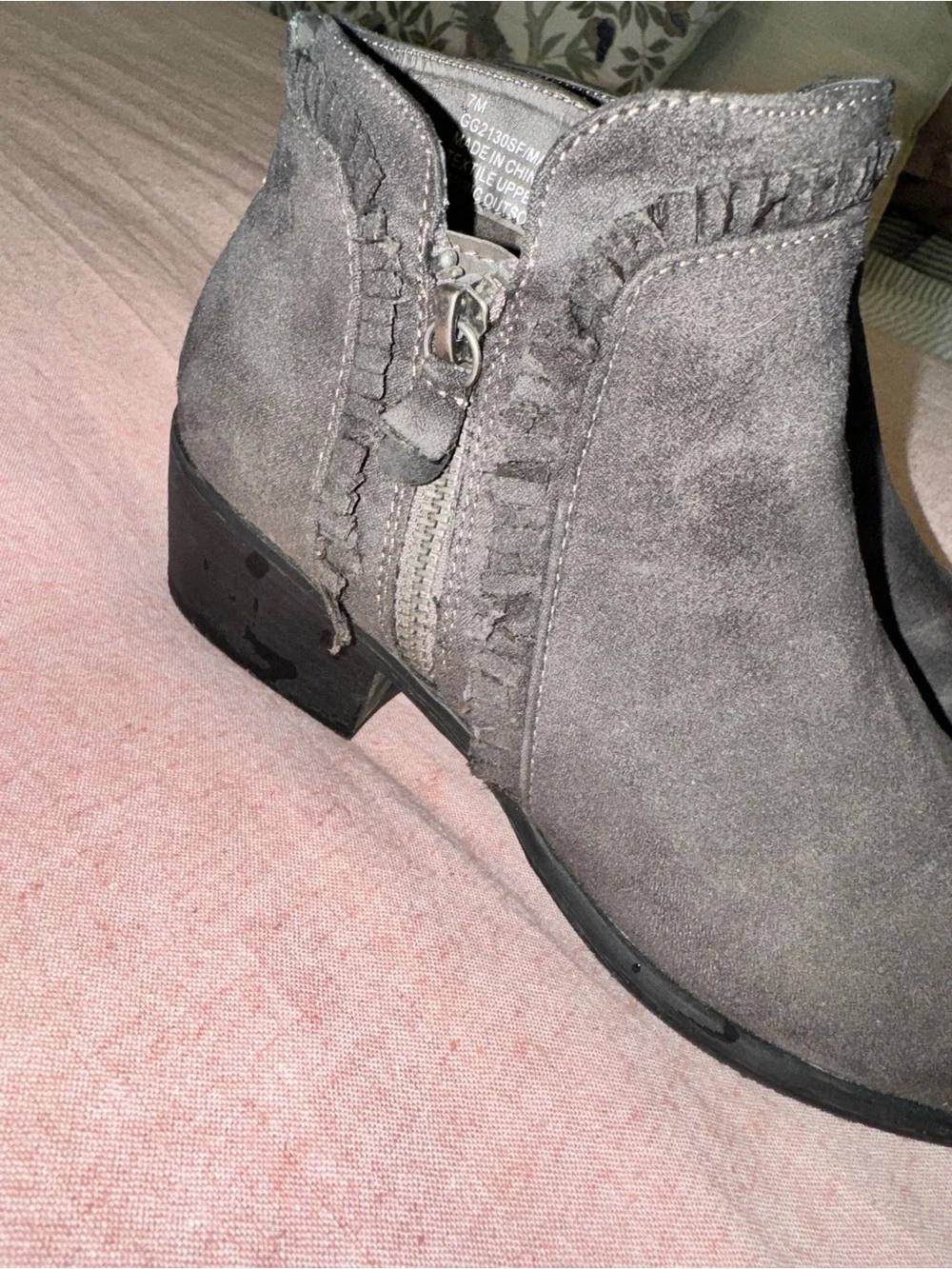 MIA suede ankle